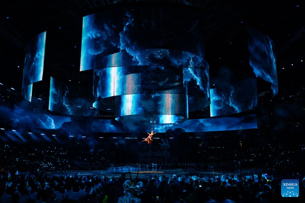 Closing ceremony of 48th WorldSkills Competition held in Shanghai