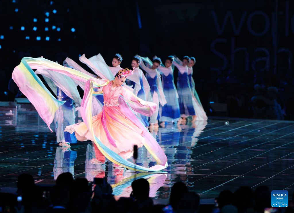 Closing ceremony of 48th WorldSkills Competition held in Shanghai