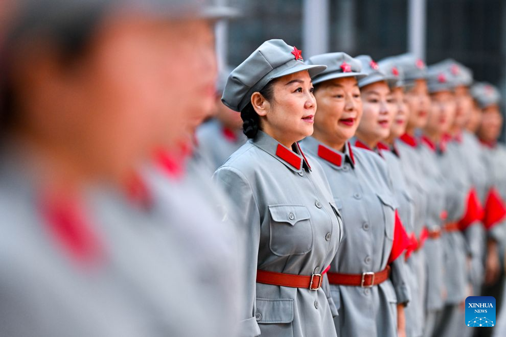 Long March Origin choir carries forward Red Army spirit