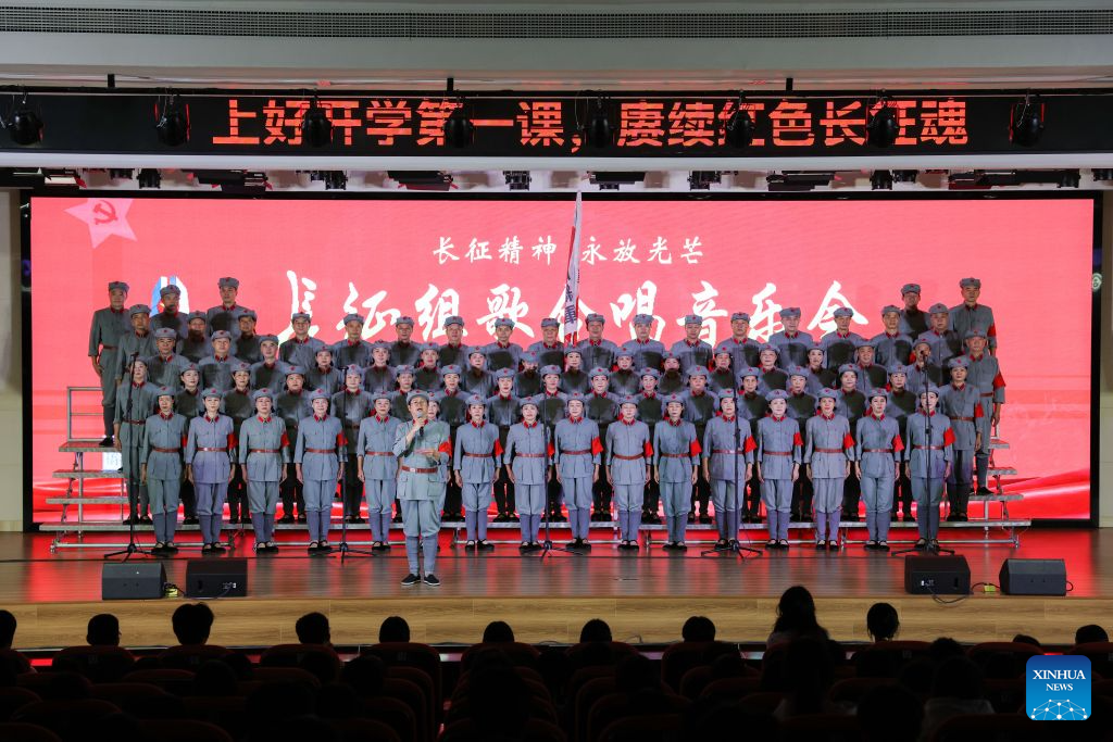 Long March Origin choir carries forward Red Army spirit