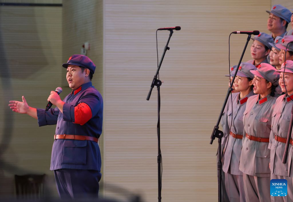 Long March Origin choir carries forward Red Army spirit