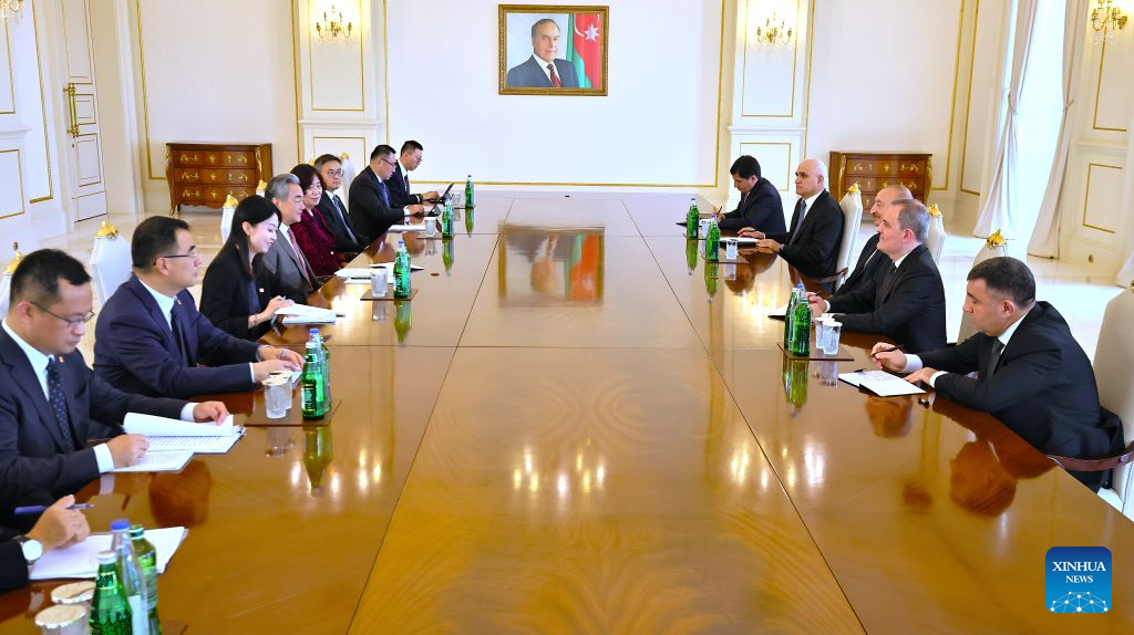 Azerbaijani president meets Chinese FM