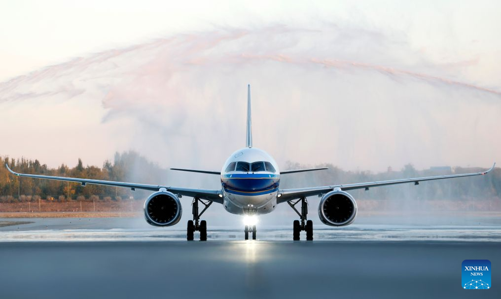 China's homegrown C919 launches first commercial passenger flight to Yinchuan