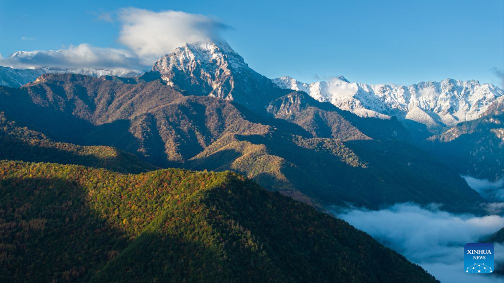 Autumn scenery in NW China's Gansu