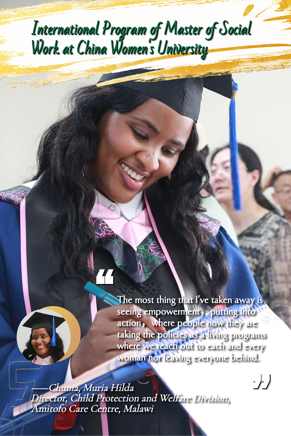 Poster: International Program of Master of Social Work at China Women's University (2) Poster: International Program of Master of Social Work at China Women's University (2)