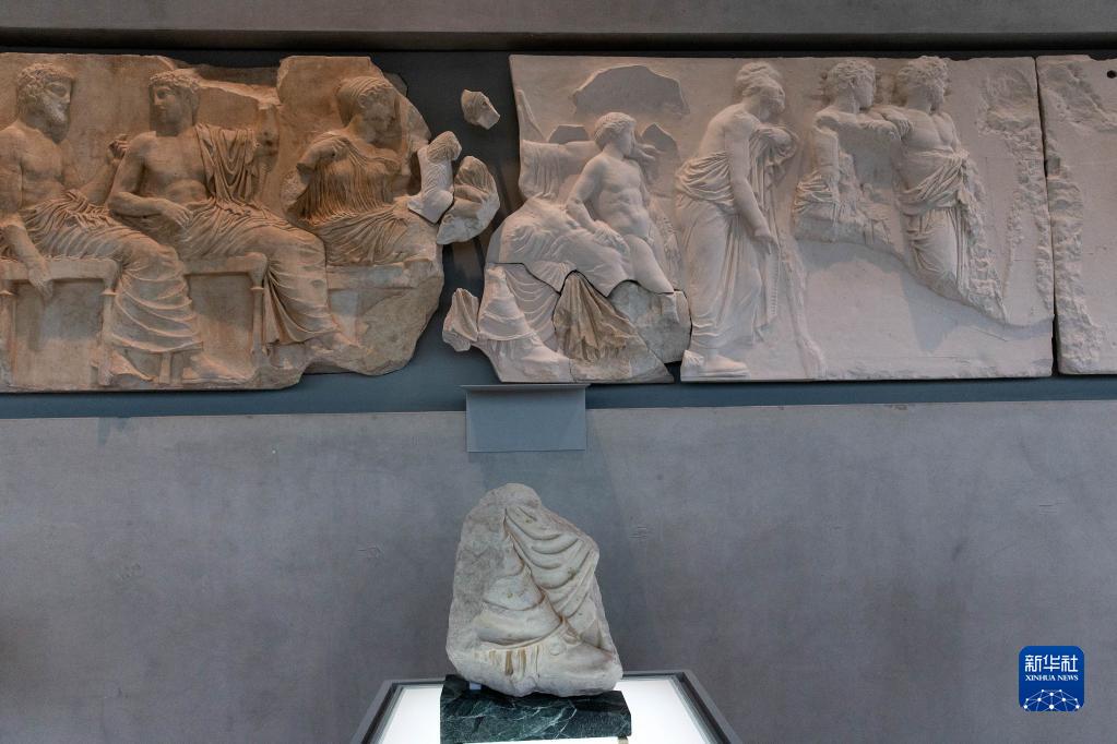 希腊帕特农神庙石雕碎片重回雅典卫城