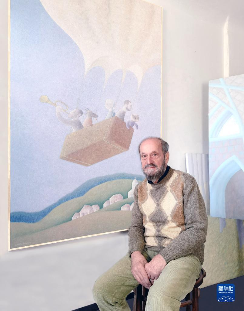 一定要带着作品去中国参展——访罗马尼亚著名画家科尔托费亚努