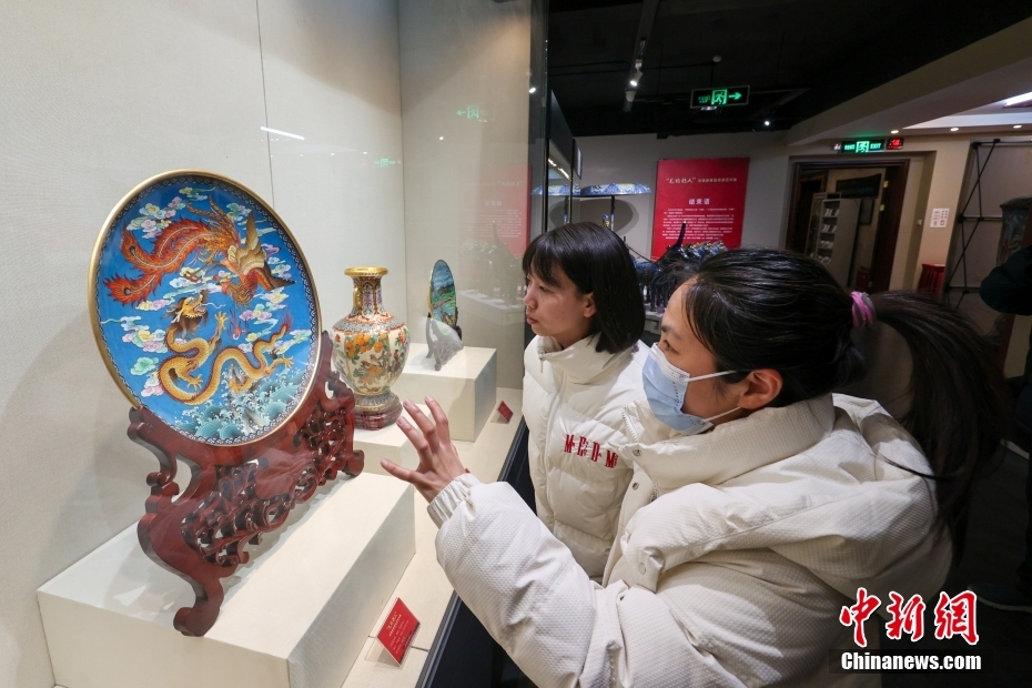 “龙的传人”非遗景泰蓝传承艺术展即将在北京开展
