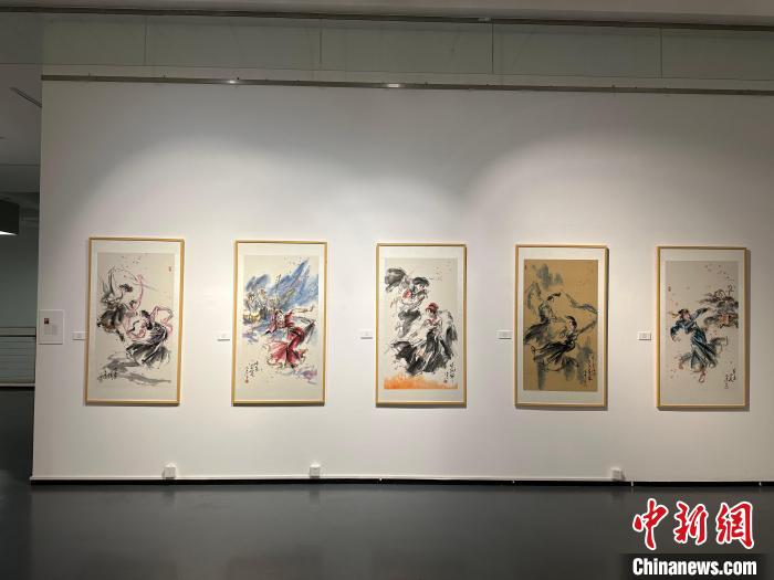 旧金山中华艺术学会上海交流展在沪展出