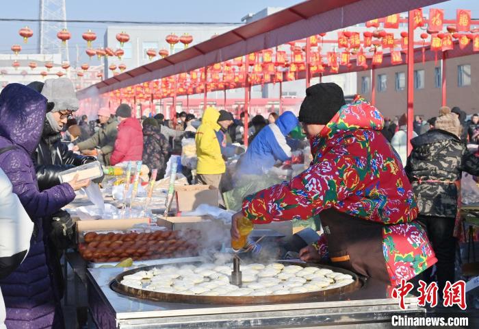 （新春见闻）吉林长春：乡村百年大集年味儿浓