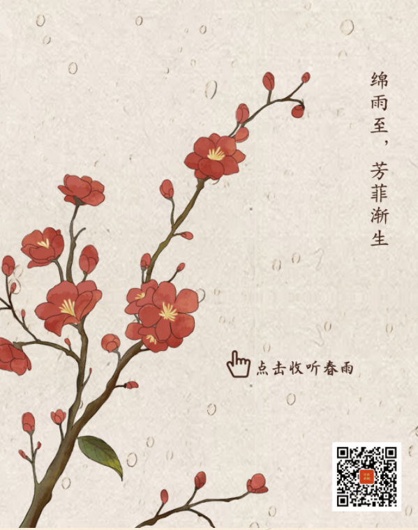 雨水｜送您一场春天的雨声
