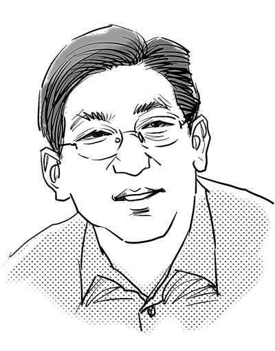 北京协和医学院校长,中国科学院曾益新院士 郭红松绘