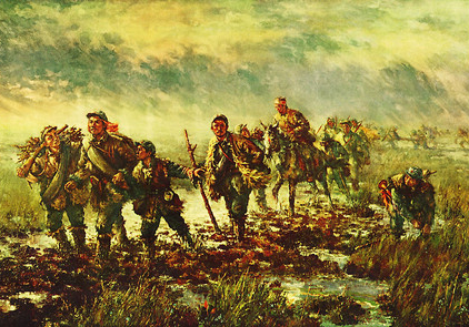 《红军过草地》(刘仑 作)